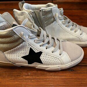 Sneakers, Vintage Havana, Size 6, Cream, Black, Gold